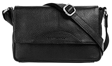 Betty Barclay Umhängetasche Echt Leder Damen | Kleine Umhängetasche, 5 Fächer, vielseitige Schulter- und Crossbody Bag schwarz | 021189 im Sale